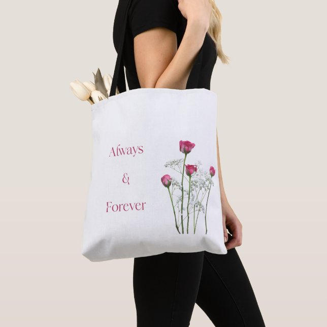 Always & Forever Floral Romantic Anniversary  Tasche (Von Nahem)