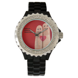 always forever together armbanduhr