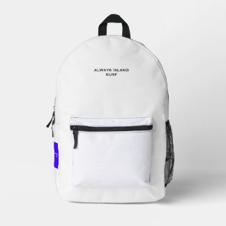 ALWAYS ISLAND SURF 1st Bedruckter Rucksack
