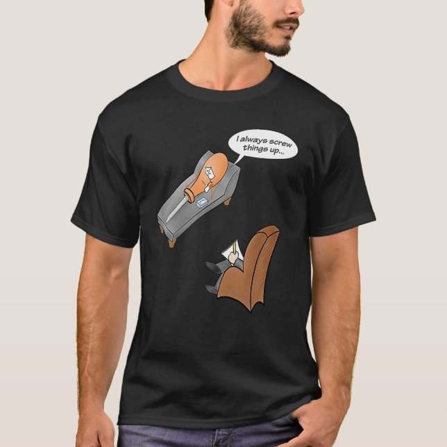 Always screw things up  handyman DIY do it yoursel T-Shirt (Vorderseite)