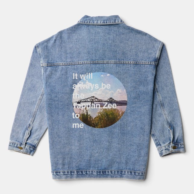 Always the Tappan Zee to Me Denim Jacket Jeansjacke (Rückseite)