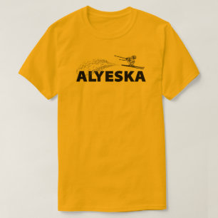 Alyeska Alaska Skispringer T-Shirt
