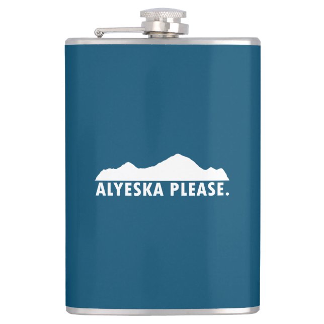 Alyeska Bitte Flachmann (Vorderseite)