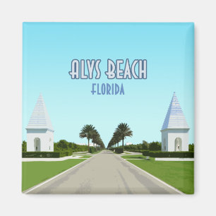 Alys Beach Florida Golfküste Vintag Magnet