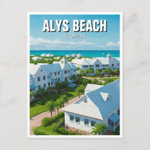 Alys Beach Florida Reise Postkarte