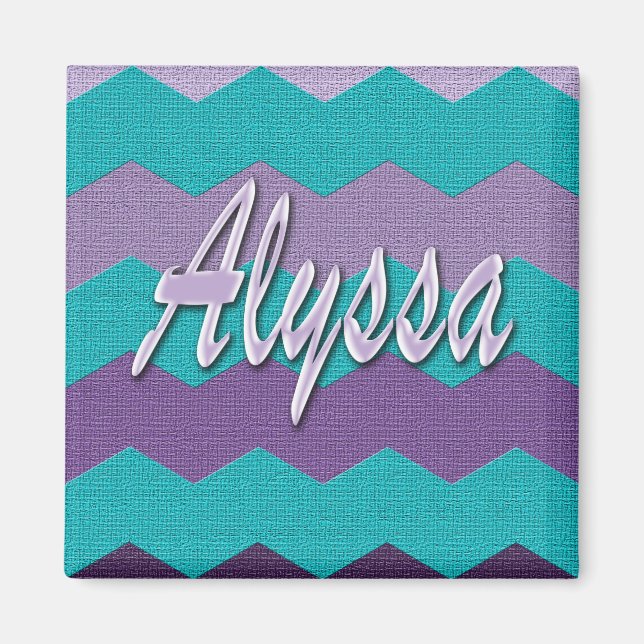 Alyssa Chevron Magnet (Devant)