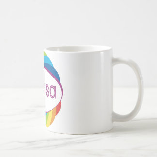 Alyssa im Regenbogen Kaffeetasse