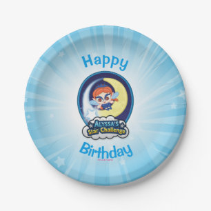 Alyssas Stern-Herausforderung Pappteller