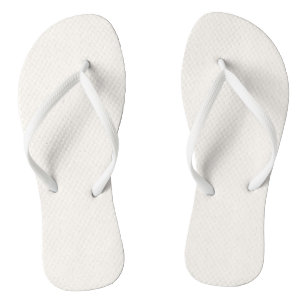 Alyssum Weiße Vollfarbe, Lichtneutrale Farben Flip Flops