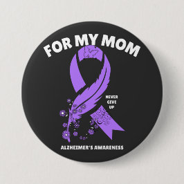 Alzheimer-Bewusstsein - Für meine Mama Button