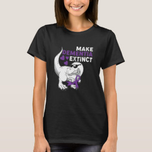 Alzheimer Bewusstsein macht Demenz zum Aussterben T-Shirt