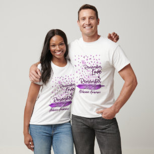 Alzheimer-Bewusstsein Wir erinnern uns an ihre Lie T-Shirt