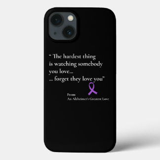 Alzheimer für die Tochter eines Demenzpatienten Case-Mate iPhone Hülle