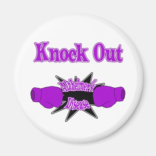 Alzheimer-Krankheit Magnet (Vorne)