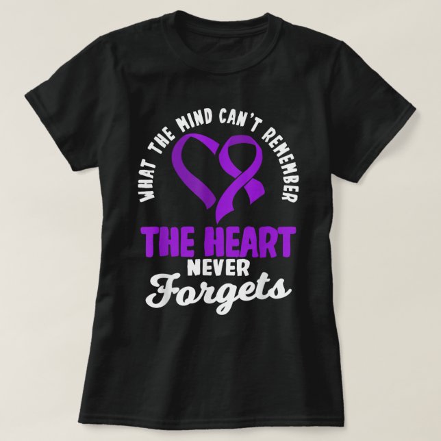 Alzheimer-Krankheit Neurodegenerative Patienten Au T-Shirt (Design vorne)