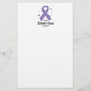 Alzheimer-Schleife Briefpapier