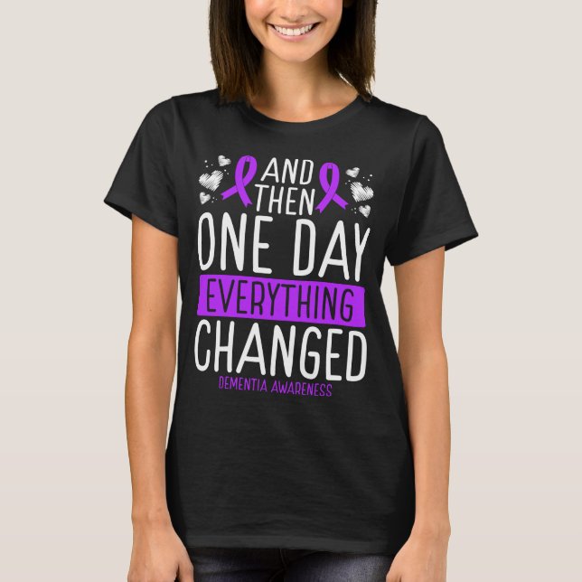 Alzheimer-Syndrom T-Shirt (Vorderseite)