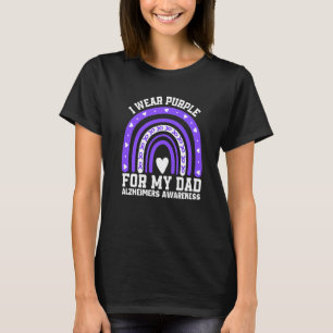 Alzheimer und Gehirnbewusstsein, für das ich Lila T-Shirt