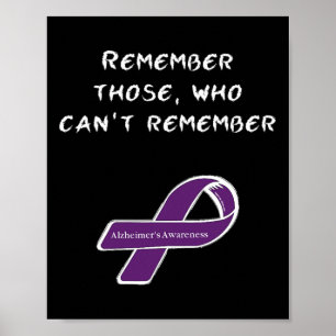 Alzheimer-Weltkrankheit Alzheimer-Krankheit Poster