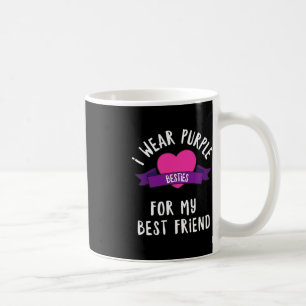 Alzheimer zu schlagen ist Lila für meinen besten F Kaffeetasse