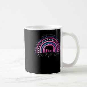 Alzheimerheimer End Awareness Rainbow Elephant Kaffeetasse