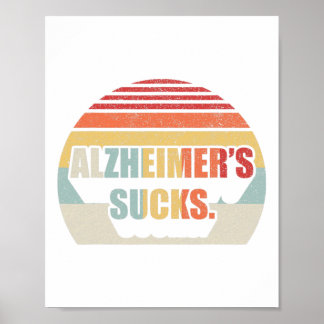Alzheimerheimers Demenz Heimer Krankheit Bewusstse Poster