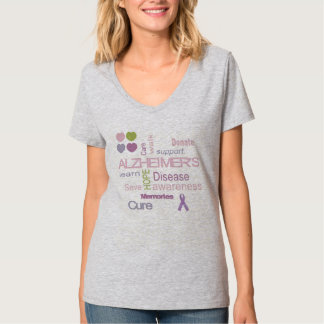 Alzheimerkrankheit-Bewusstsein T-Shirt