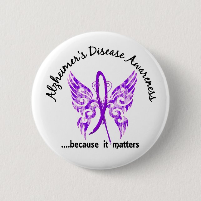 Alzheimerkrankheit des button (Vorderseite)