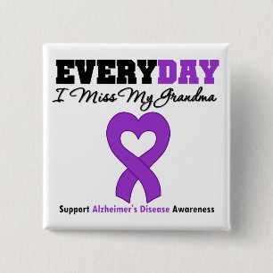 Alzheimerkrankheit jeden Fräulein My Grandma des Button