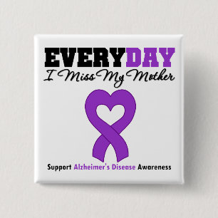 Alzheimerkrankheit jeden Fräulein My Mother des Button