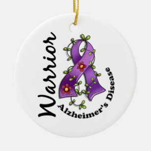 Alzheimerkrankheit-Krieger 15 Keramik Ornament