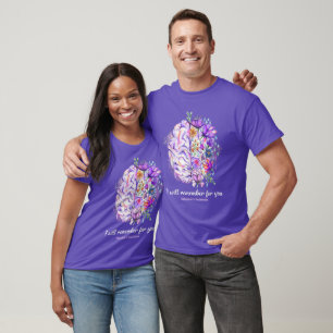 Alzheimer's Awareness, an die ich für Sie denken w T-Shirt
