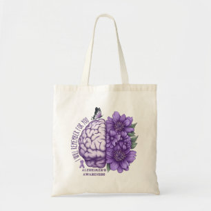 Alzheimer's Awareness, an die ich für Sie denken w Tragetasche