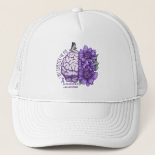 Alzheimer's Awareness, an die ich für Sie denken w Truckerkappe