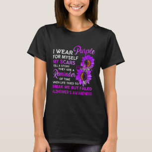 Alzheimer's Awareness, das ich für mich selbst Sun T-Shirt
