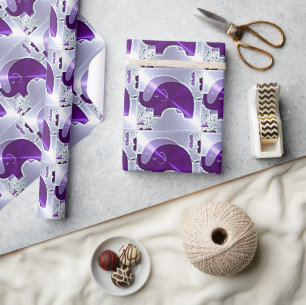 Alzheimer's Awareness Elephants Geschenkpapier