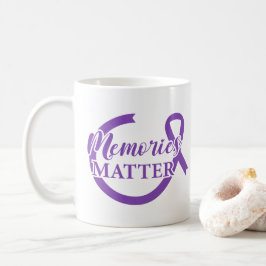 Alzheimer's Awareness-Erinnerungen sind wichtig Kaffeetasse
