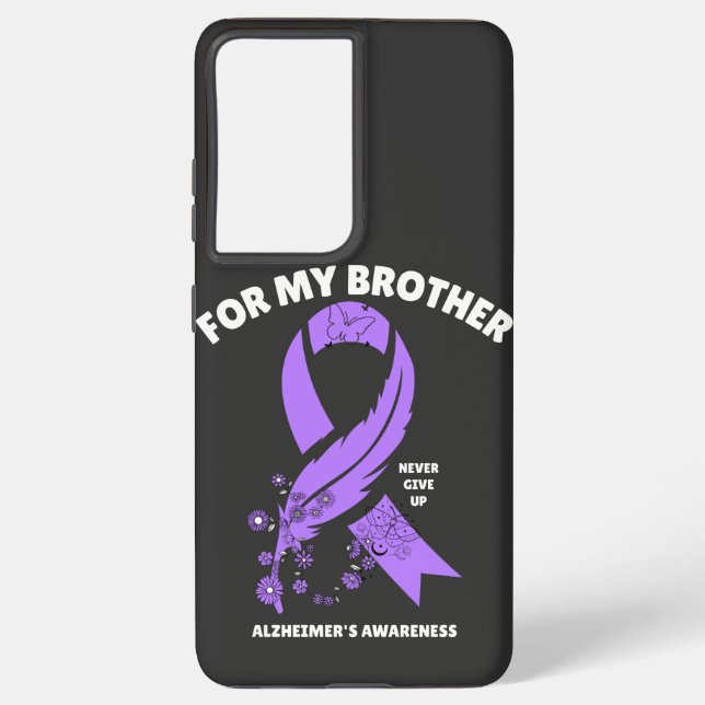 Alzheimer's Awareness - Für meinen Bruder Samsung Galaxy Hülle (Rückseite)