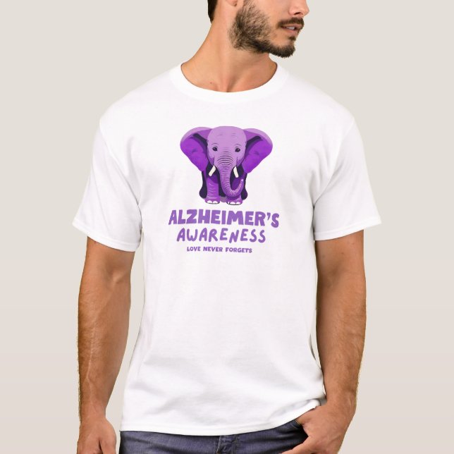 Alzheimer's Awareness Month Shirt, T-Shirt (Vorderseite)