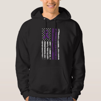 Alzheimer's Awareness Ribbon Lila 21. September U Hoodie