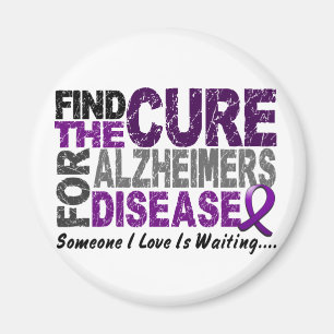 ALZHEIMERS-KRANKHEIT finden Sie das Heilmittel 1 Magnet