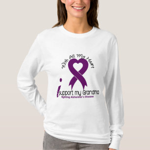 Alzheimers Krankheit stütze ich meine Großmutter T-Shirt