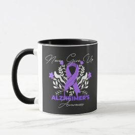 Alzheimer's Ribbon bekämpfen Demenz Bewusstseinsbi Tasse