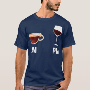 Am 10.00 Uhr Wein T-Shirt
