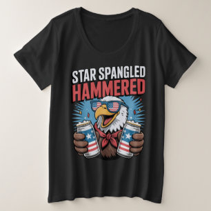 Am 4. Juli 2010 präsentiert sich das Design für Fr Große Größe T-Shirt