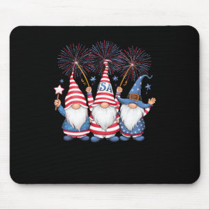 Am 4. Juli feiern amerikanische Gnome Unabhängigke Mousepad