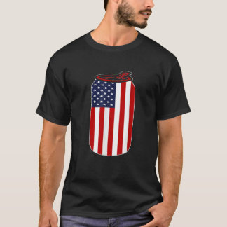 Am 4. Juli kann Bier das patriotische Geschenk der T-Shirt