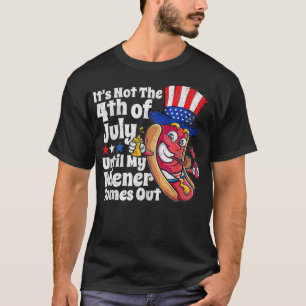Am 4. Juli kommt Hot Dog Wienr aus dem Spaß T-Shirt