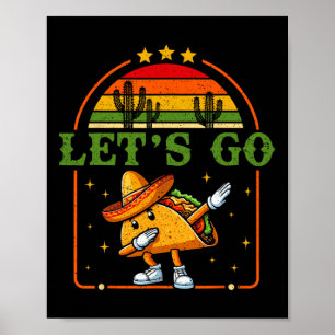 Am 4. Juli Ließ Patriotic Dabbing Taco Meme' Poster