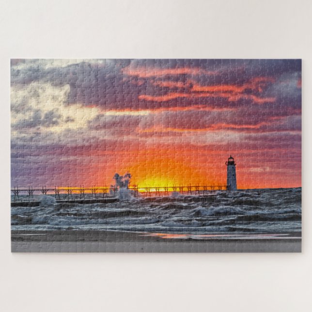 Am Anfang des Sonnenuntergangs (Horizontal)